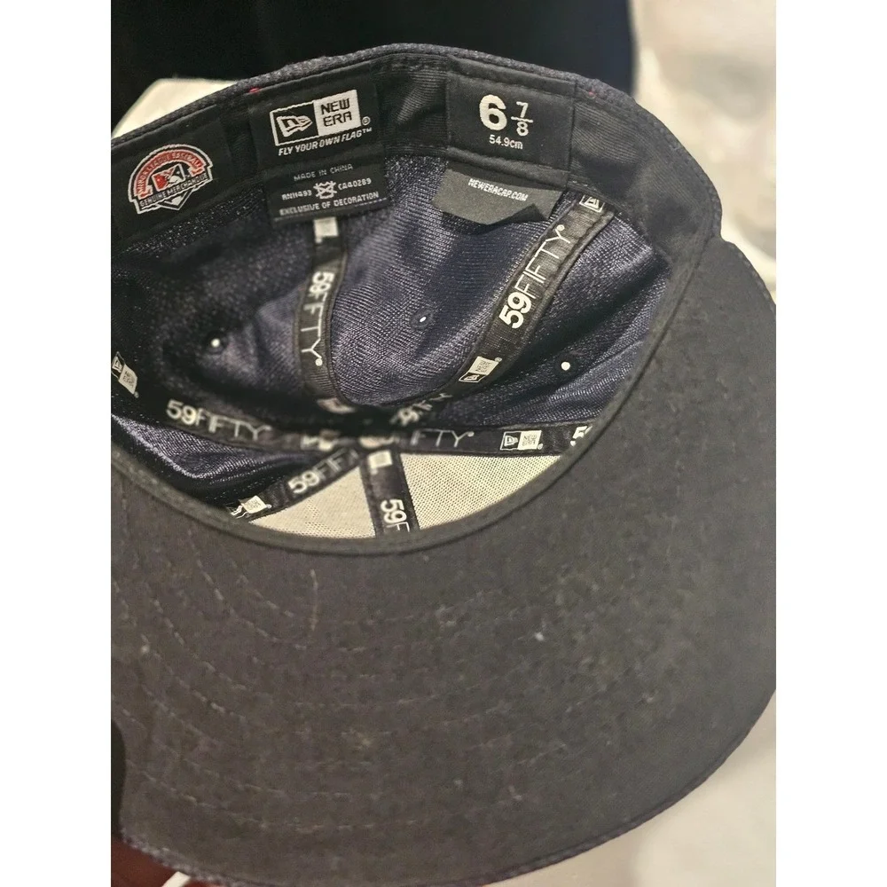 New Era 59FIFTY MiLB Hillsboro Hops Navy Blue Diamond Era Fitted Hat 6 7/8